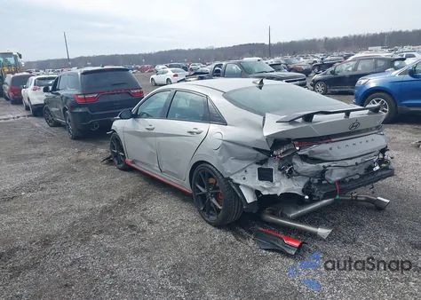 2026 Hyundai Elantra N из США, поврежденный, VIN KMHLW4DK3TU036319